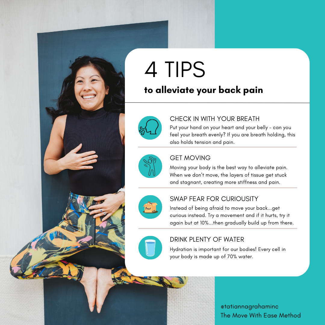 Easy Tricks to Alleviate Back Pain