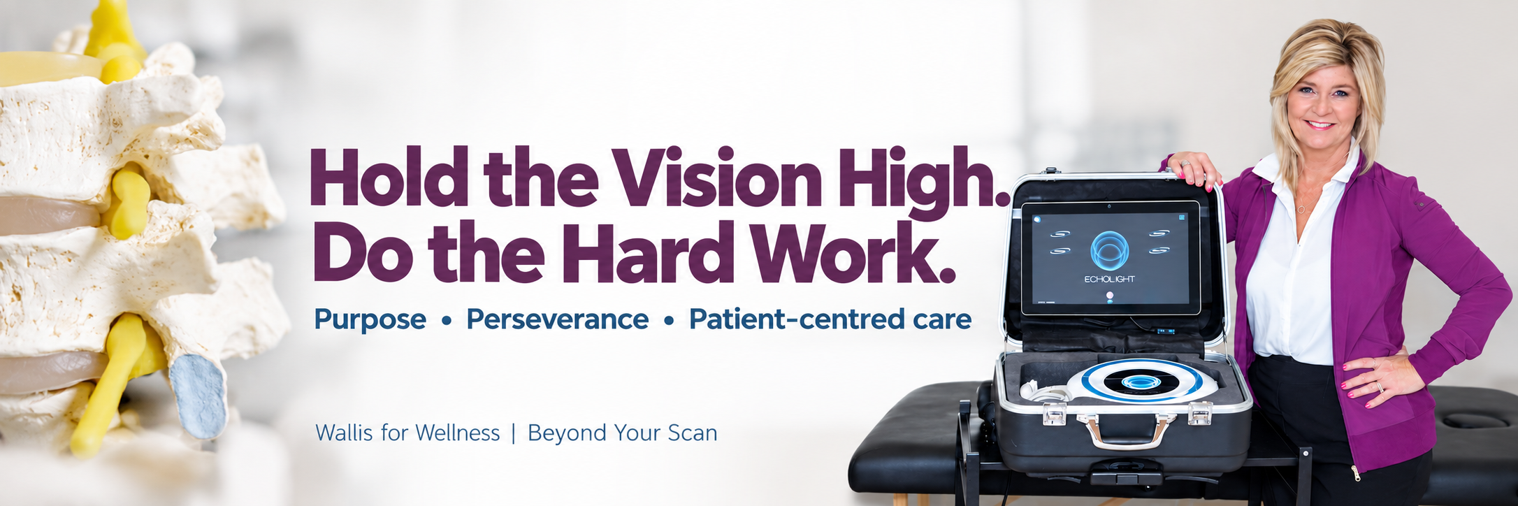 Hold the Vision High. Do the Hard Work.