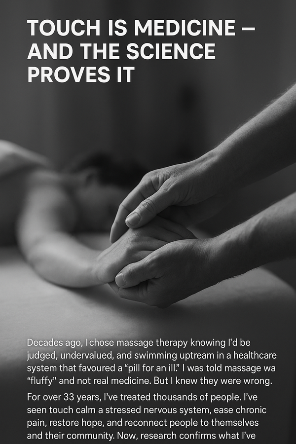 Touch, Connection, and the Science That Proves What I’ve Known All Along